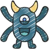 🧌 Эмодзи «Monsters» для Telegram