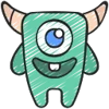 🧌 Эмодзи «Monsters» для Telegram