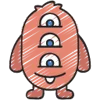 🙂 Эмодзи «Monsters» для Telegram