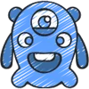 🧌 Эмодзи «Monsters» для Telegram