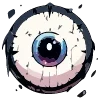 Стикер 17 Monsters Face