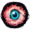 Стикер 20 Monsters Face