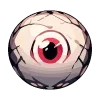 Стикер 3 Monsters Face