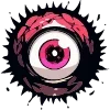 Стикер 21 Monsters Face