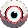 Стикер 58 Monsters Face
