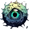 Стикер 30 Monsters Face