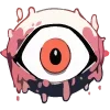 Стикер 61 Monsters Face