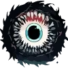 Стикер 56 Monsters Face