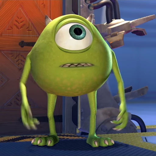 😤 Стикер «Monsters Inc.» для Telegram