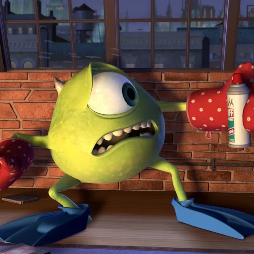 😱 Стикер «Monsters Inc.» для Telegram