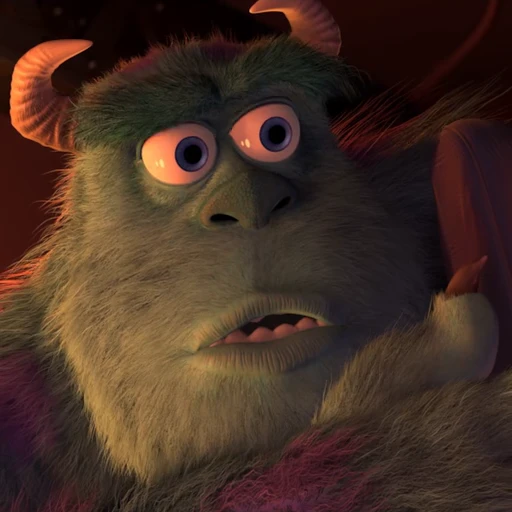 😦 Стикер «Monsters Inc.» для Telegram