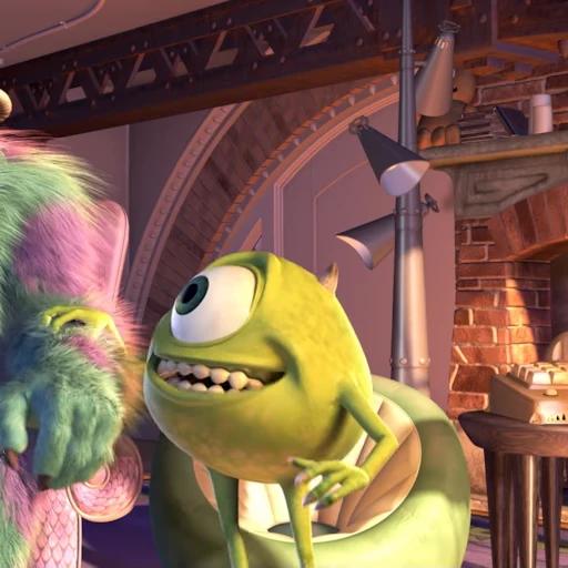 🥳 Стикер «Monsters Inc.» для Telegram