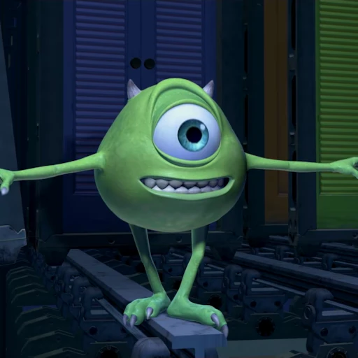🙃 Стикер «Monsters Inc.» для Telegram