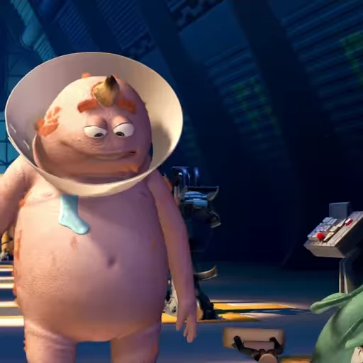 😏 Стикер «Monsters Inc.» для Telegram