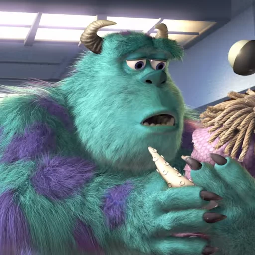 🫂 Стикер «Monsters Inc.» для Telegram