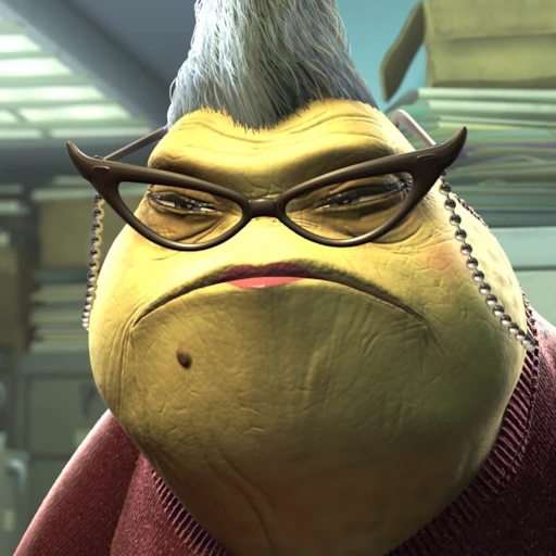 😑 Стикер «Monsters Inc.» для Telegram