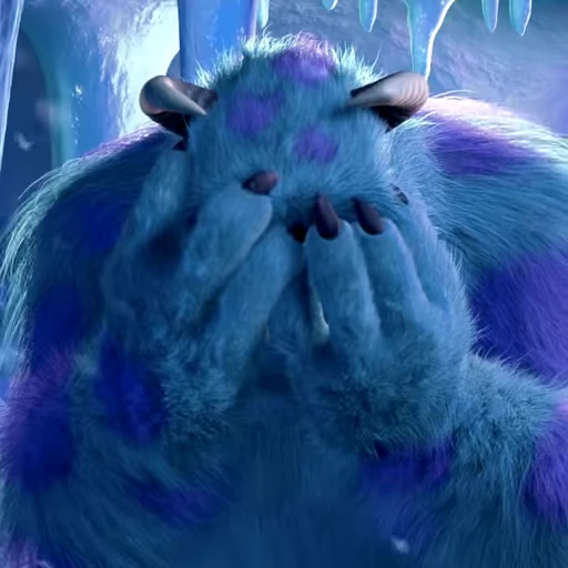 😔 Стикер «Monsters Inc.» для Telegram