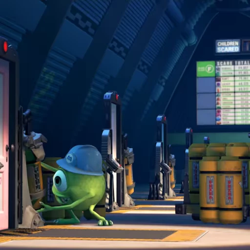 😏 Стикер «Monsters Inc.» для Telegram