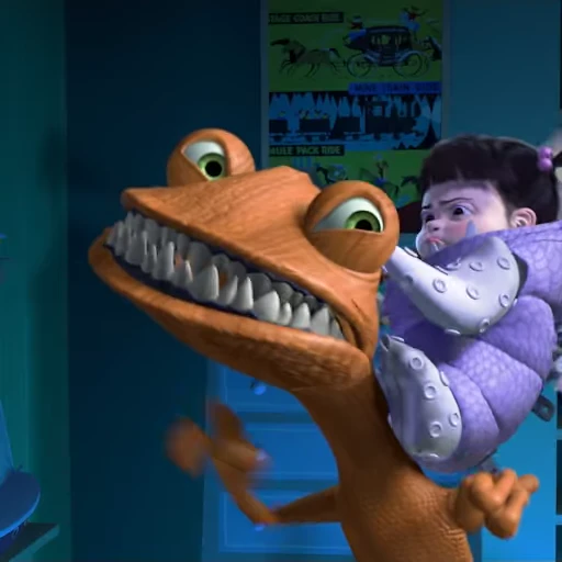 👊 Стикер «Monsters Inc.» для Telegram