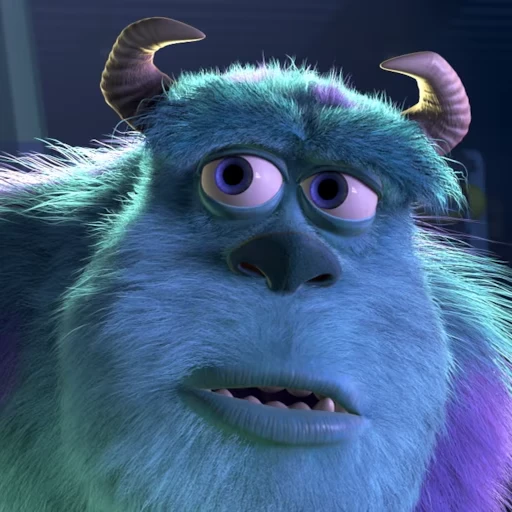 🤨 Стикер «Monsters Inc.» для Telegram
