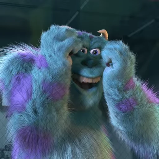 🫠 Стикер «Monsters Inc.» для Telegram