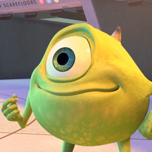 👁 Стикер «Monsters Inc.» для Telegram
