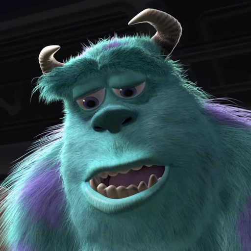 😱 Стикер «Monsters Inc.» для Telegram