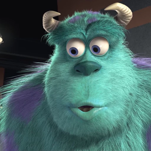 😳 Стикер «Monsters Inc.» для Telegram