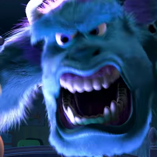👹 Стикер «Monsters Inc.» для Telegram