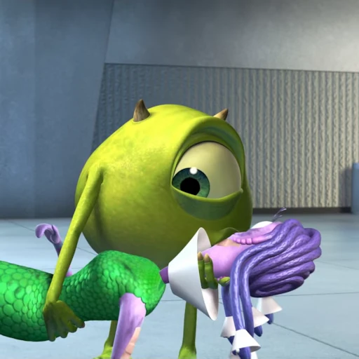 😘 Стикер «Monsters Inc.» для Telegram