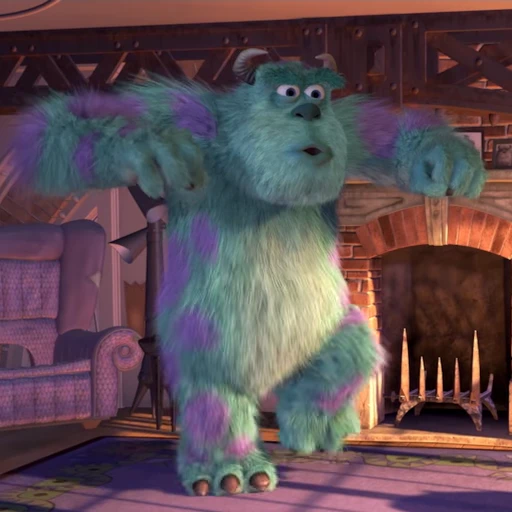 🕺 Стикер «Monsters Inc.» для Telegram