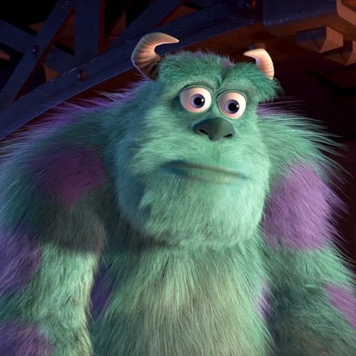 🤷‍♂️ Стикер «Monsters Inc.» для Telegram