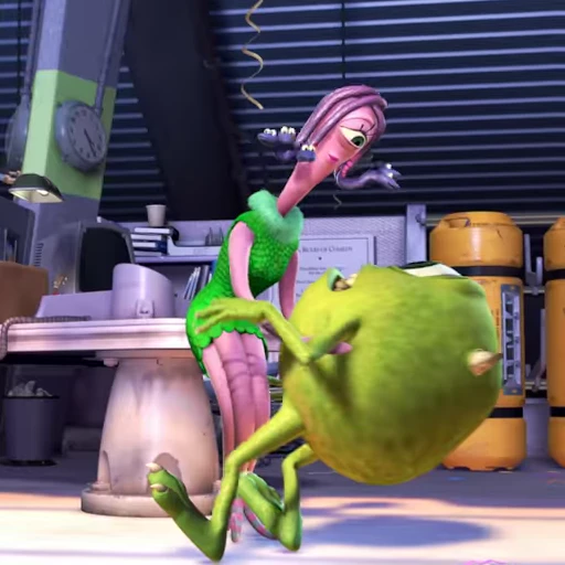 👩‍❤️‍👨 Стикер «Monsters Inc.» для Telegram
