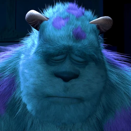 😔 Стикер «Monsters Inc.» для Telegram