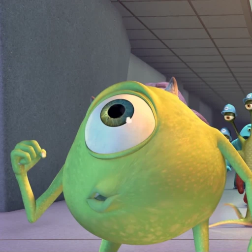 ✊ Стикер «Monsters Inc.» для Telegram