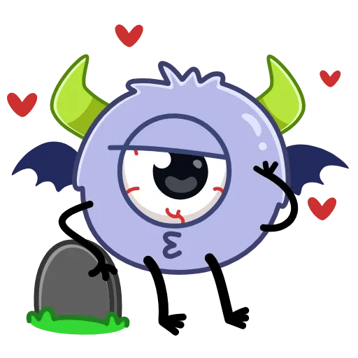 😘 Эмодзи «Монстрикус» для Telegram