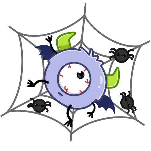 🕸 Эмодзи «Монстрикус» для Telegram