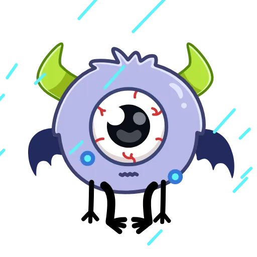☔️ Эмодзи «Монстрикус» для Telegram