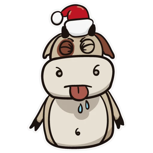 😝 Стикер «Moo 2021» для Telegram