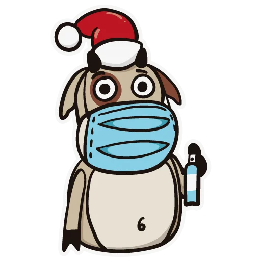 😷 Стикер «Moo 2021» для Telegram