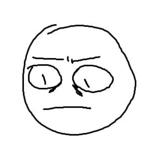🫤 Стикер «mood» для Telegram