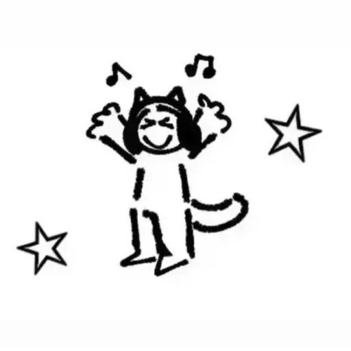 🎶 Стикер «mood» для Telegram