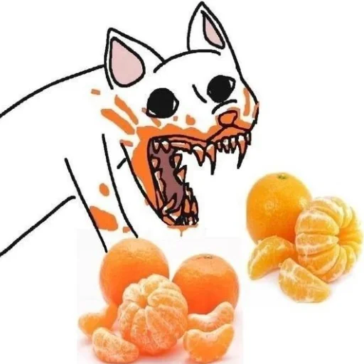 🍊 Стикер «mood» для Telegram