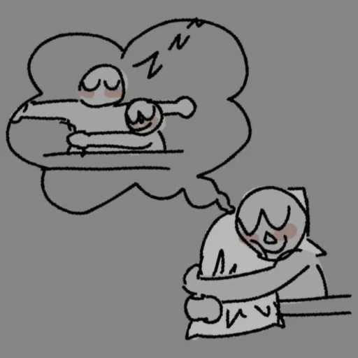 🤍 Стикер «mood» для Telegram