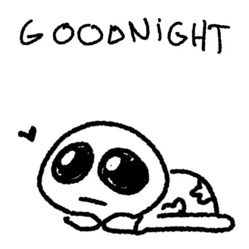 🌙 Стикер «mood» для Telegram