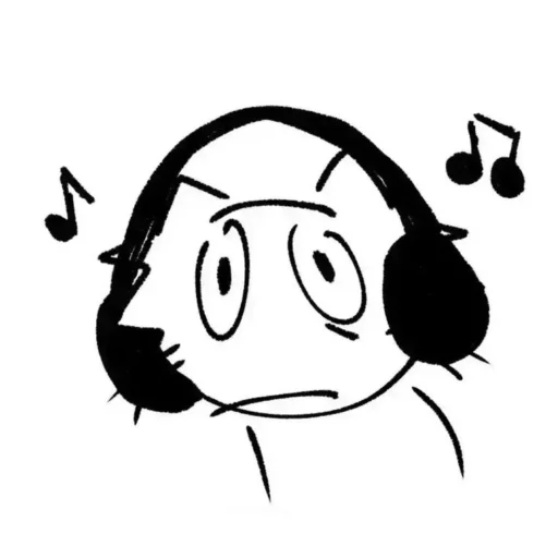 🎶 Стикер «mood» для Telegram