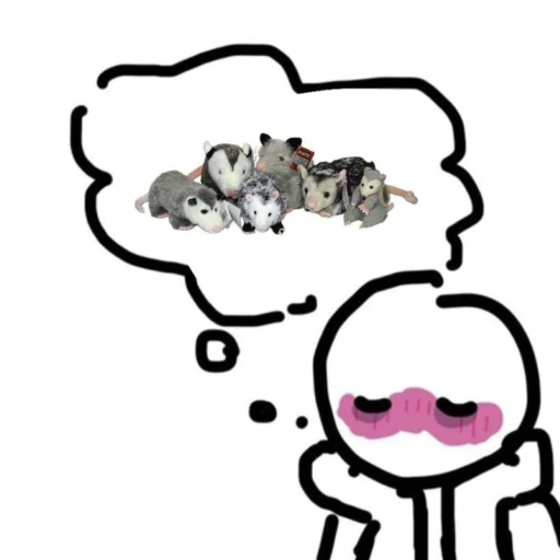 🐾 Стикер «mood» для Telegram