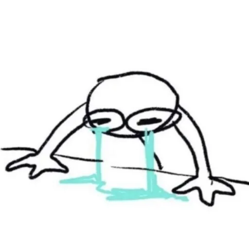 😭 Стикер «mood» для Telegram