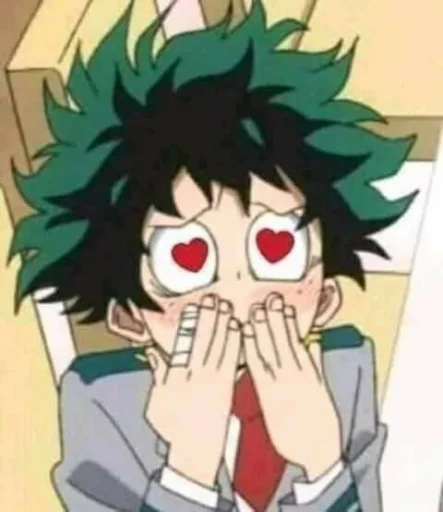 😍 Стикер «Mood Anime» для Telegram
