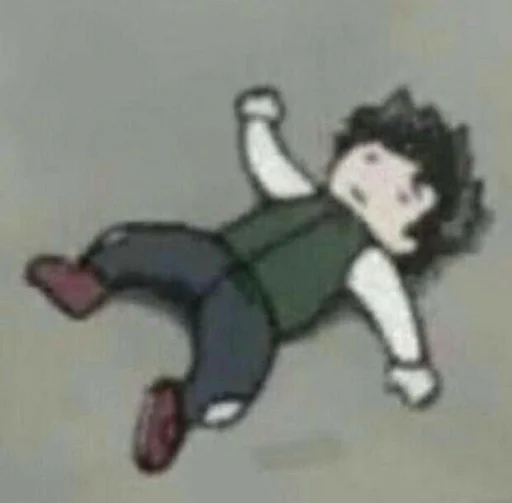 😞 Стикер «Mood Anime» для Telegram